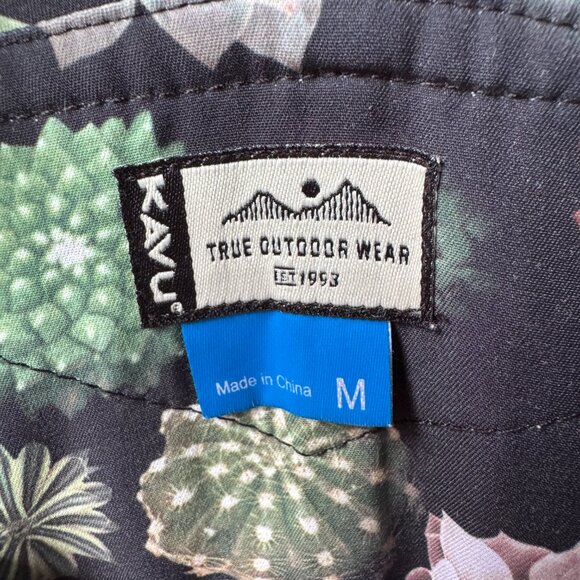 Kavu Overalls Bibs Cactus San Blas Jumpsuit Garden Pocket Succulent - Medium - Picture 3 of 14